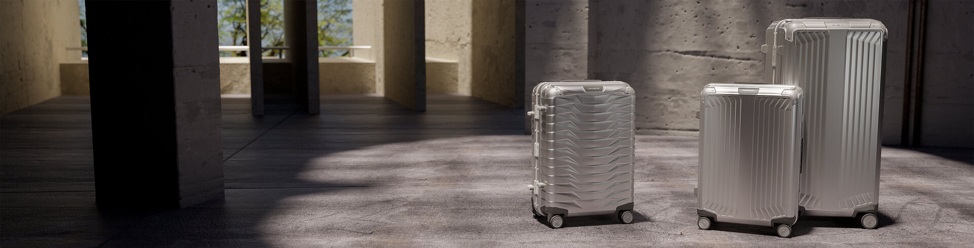  VALISES EN ALUMINIUM 