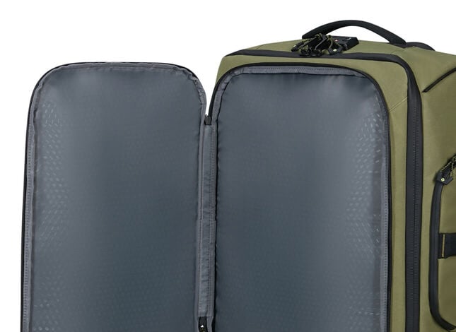 Compartiment avant facile d'accès