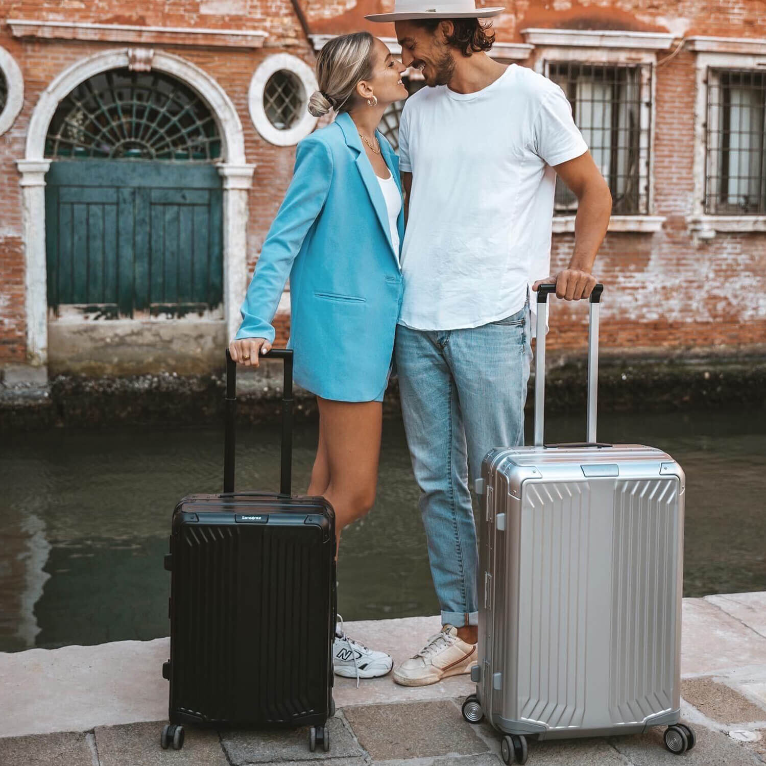 Lite Box Alu Valise 4 roues 55 cm Samsonite Luxembourg