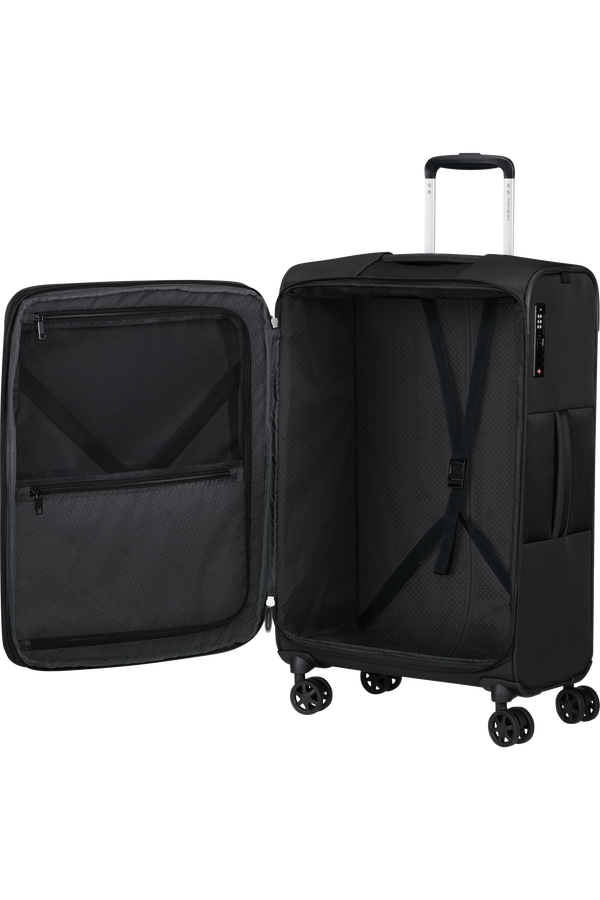 Samsonite GoTwist Spinner Exp 68cm  Schwarz