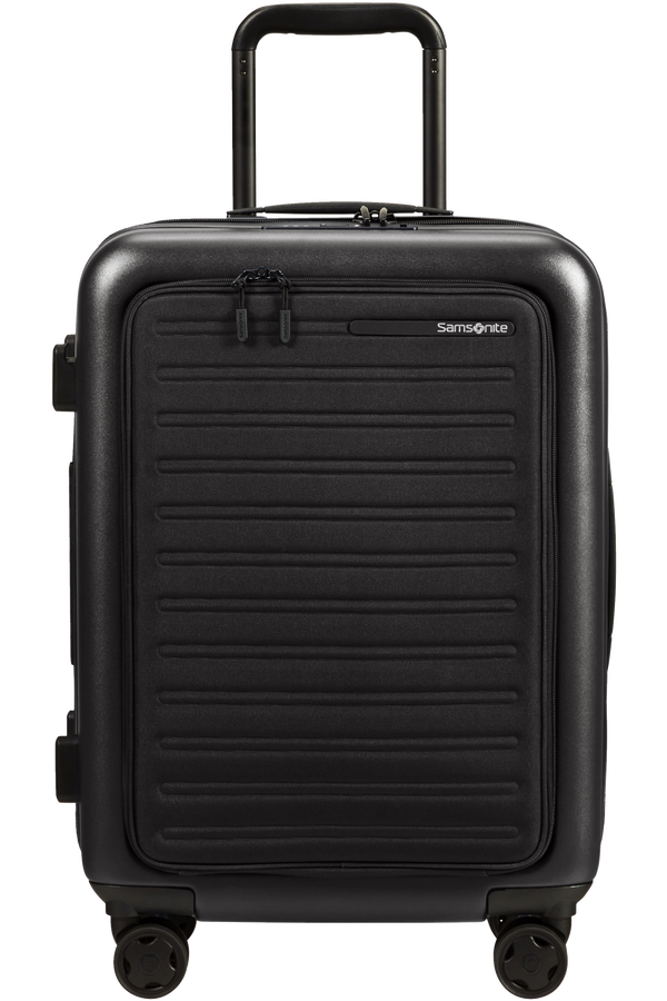 Samsonite Stackd Spinner Expandable Easy Access 55cm  Noir