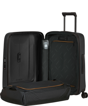 Essens Valise &agrave; 4 roues extensible 55cm 55 x 40 x 23/26 cm | 2.5 kg | Samsonite Essens Spinner Expandable ZIP 55cm  Gris