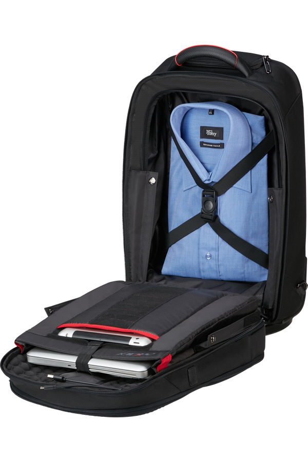 Samsonite Pro-DLX 6 Laptop Backpack with Wheels  17.3inch Schwarz Samsonite Pro-DLX 6 Laptop Backpack with Wheels  17.3inch Schwarz