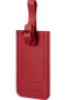 Samsonite Ta Revolution Rectangle Luggage Tag x2  Rouge