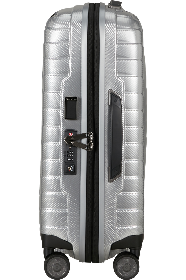 Samsonite Proxis Spinner Expandable Length 40cm 55cm  Silber