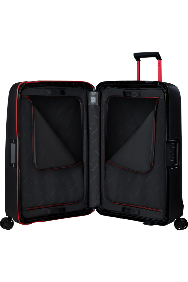 Samsonite Essens Spinner 75cm  Charcoal/Red