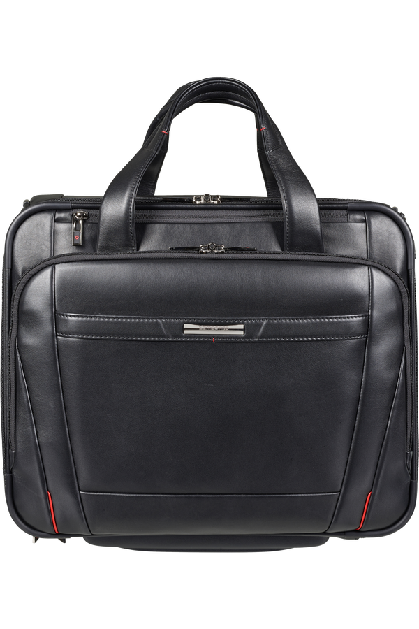 Samsonite Pro-Dlx 5 Lth Rolling Tote  15.6inch Noir