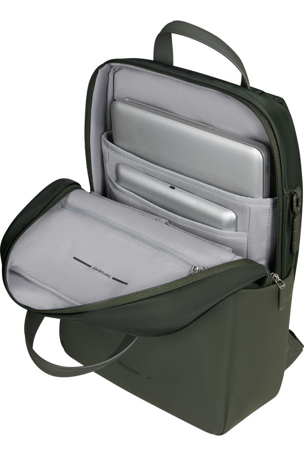 Samsonite 4Pack Laptop Backpack + Handles 14.1'  Forest Green Samsonite 4Pack Laptop Backpack + Handles 14.1'  Forest Green