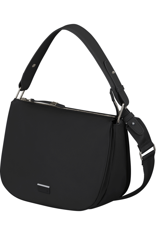 Samsonite Be-Her Hobo Bag Round 3 Compartments  Noir