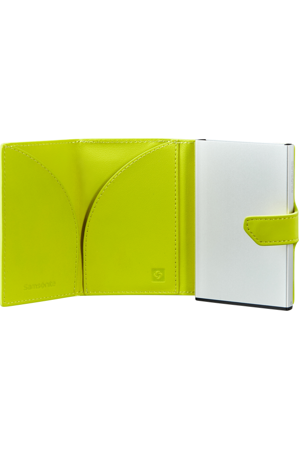 Samsonite Alu Fit Slide-up Wallet Proxis  Lime Samsonite Alu Fit Slide-up Wallet Proxis  Lime