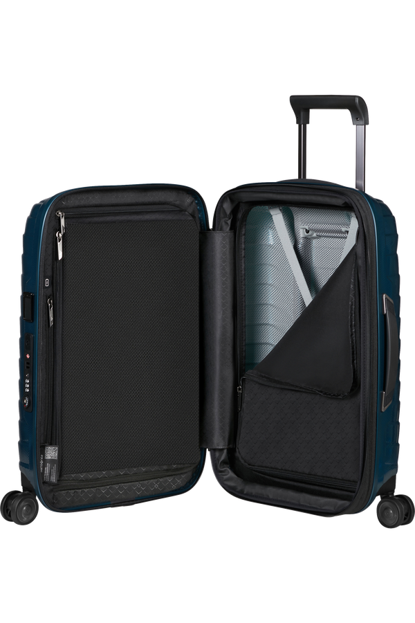 Samsonite Proxis Spinner Expandable Length 35cm 55cm  Petrol Blau