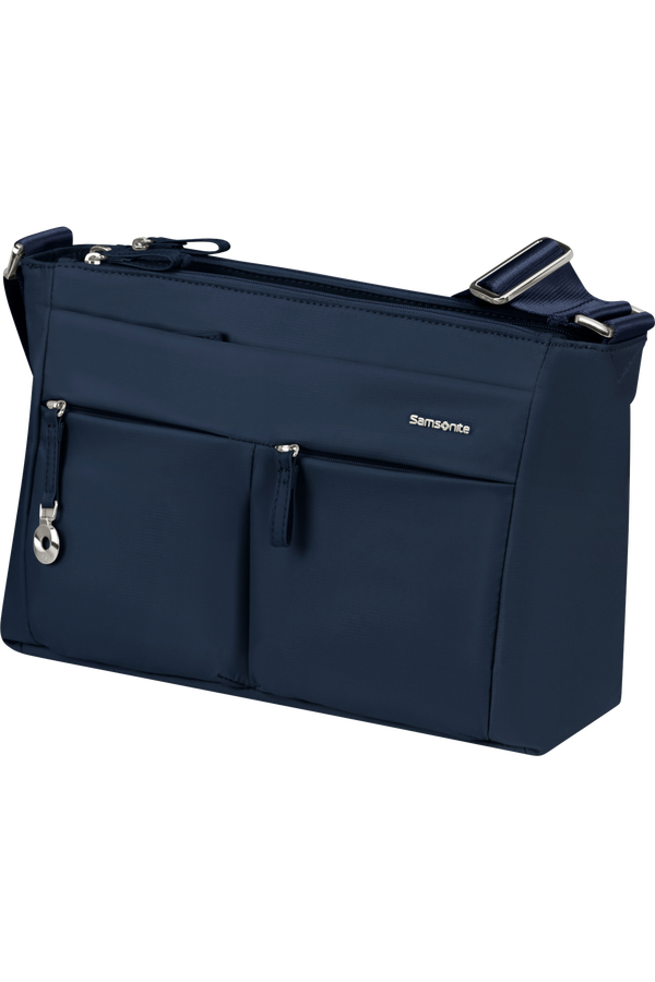 Samsonite Move 5.0 Horiz. Shoulder Bag + Flap  Bleu foncé Samsonite Move 5.0 Horiz. Shoulder Bag + Flap  Bleu foncé