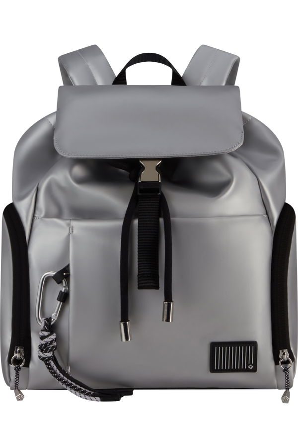 Samsonite Wander Last Backpack 3PKT 1 Buckle  Argent métal