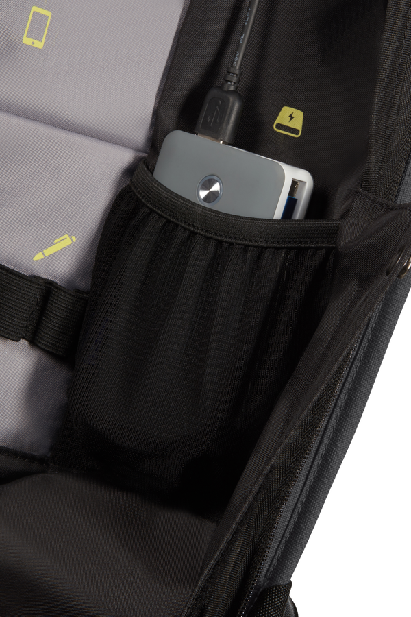 Samsonite Securipak Laptop Backpack 15.6'  Black Steel
