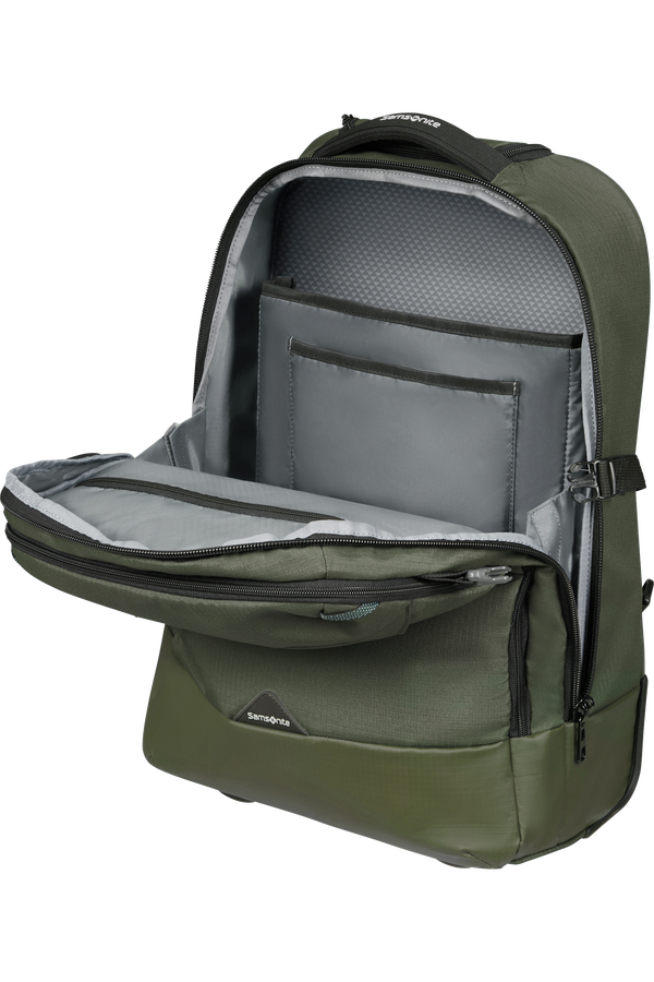 Samsonite Roadseeker Laptop Backpack with wheels 17.3''  Vert olive foncé Samsonite Roadseeker Laptop Backpack with wheels 17.3''  Vert olive foncé