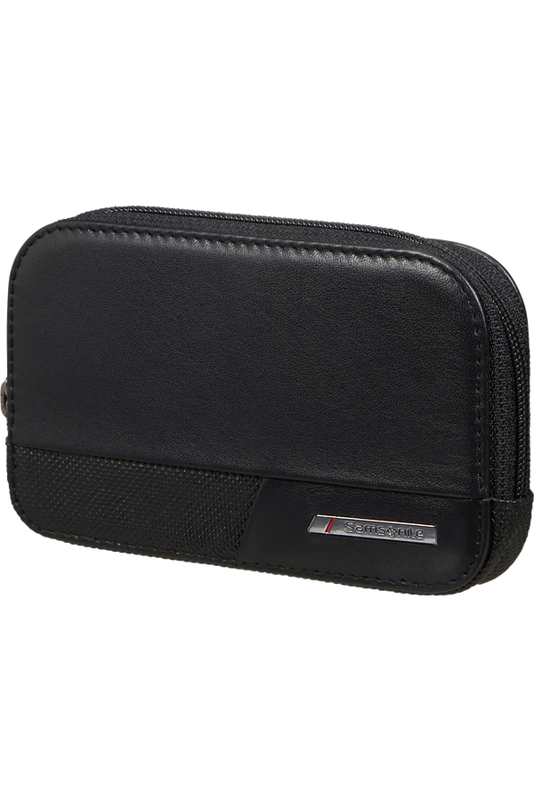 Samsonite Pro-Dlx 6 Slg 524 -Z ROUND KEY POUCH+2R  Schwarz