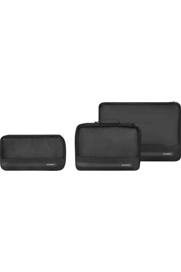 Samsonite Ta Revolution Set of 3 Packing Cubes  Schwarz