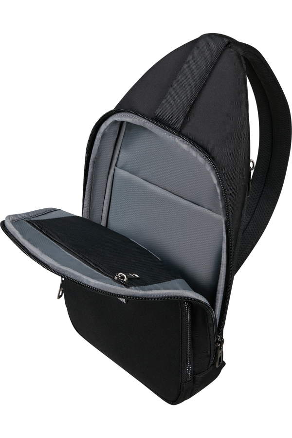Samsonite Sacksquare Sling Bag M  Noir Samsonite Sacksquare Sling Bag M  Noir
