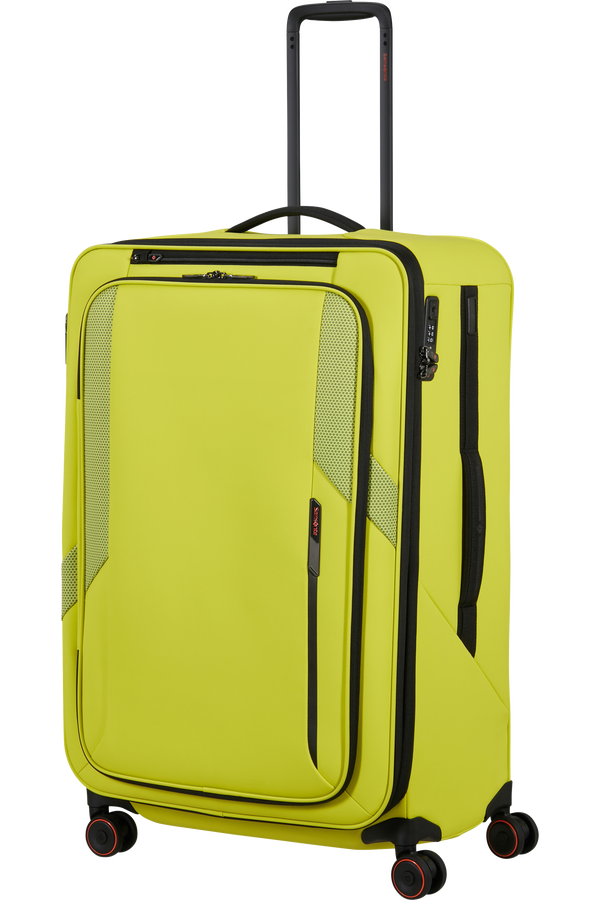Samsonite Glazed Spinner Expandable 78cm  Lime punch