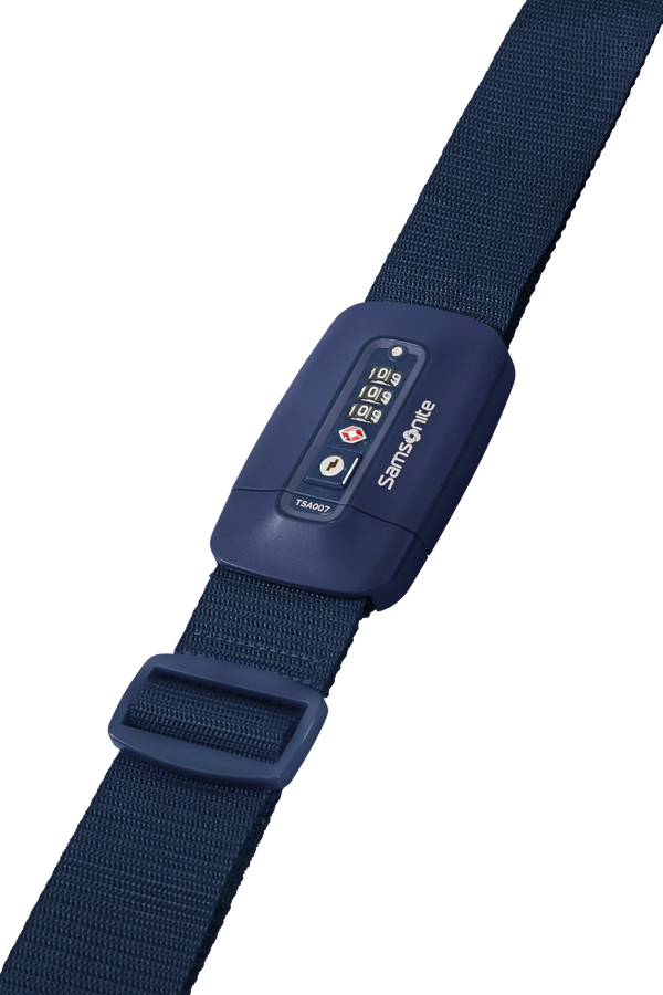 Samsonite Ta Revolution Luggage Strap/TSA Lock  Bleu nuit