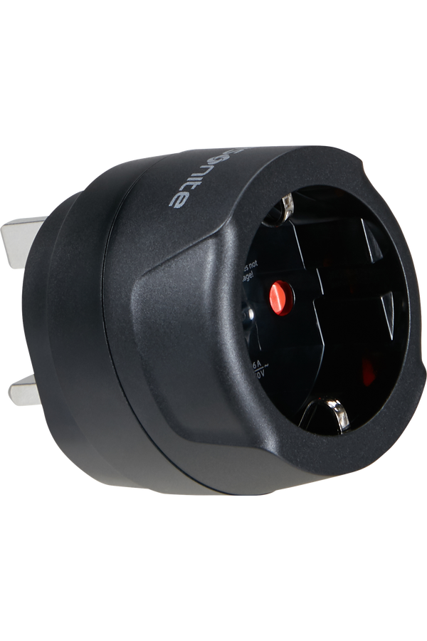 Samsonite Travel Accessories Europe to uk Adaptor Schwarz Samsonite Travel Accessories Europe to uk Adaptor Schwarz