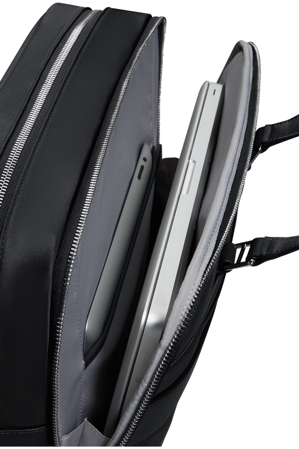 Samsonite Karissa Evo Bailhandle 15.6' 2 Comp  Schwarz Samsonite Karissa Evo Bailhandle 15.6' 2 Comp  Schwarz