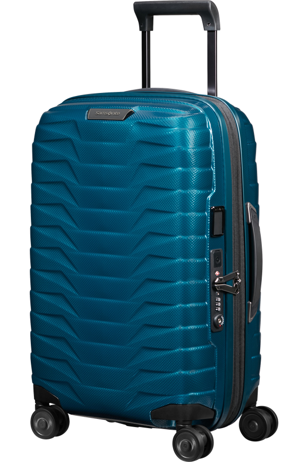 Samsonite Proxis Spinner Expandable Length 35cm 55cm  Petrol Blau