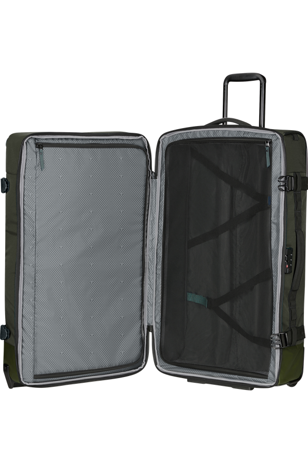 Samsonite Roadseeker Duffle with wheels 79cm  Dark Olive Samsonite Roadseeker Duffle with wheels 79cm  Dark Olive
