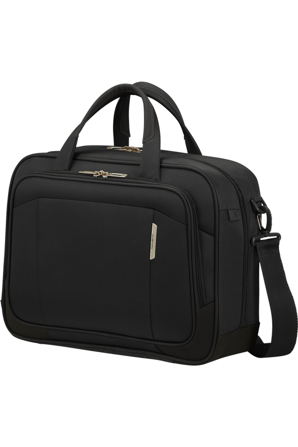 Samsonite Respark LAPTOP SHOULDER BAG  Ozone Black Samsonite Respark LAPTOP SHOULDER BAG  Ozone Black
