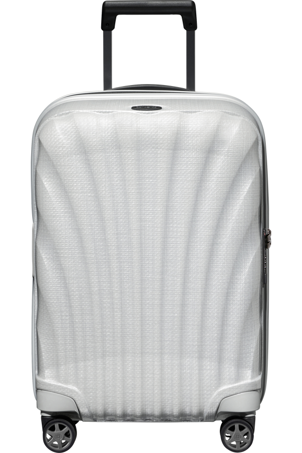 Samsonite C-Lite Spinner Expandable 55cm  Blanc cass&eacute;