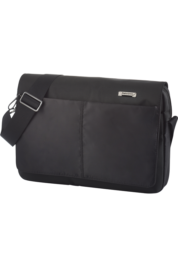 Samsonite Hip-Tech 2 Messenger 12.9'+Flap  Noir Samsonite Hip-Tech 2 Messenger 12.9'+Flap  Noir