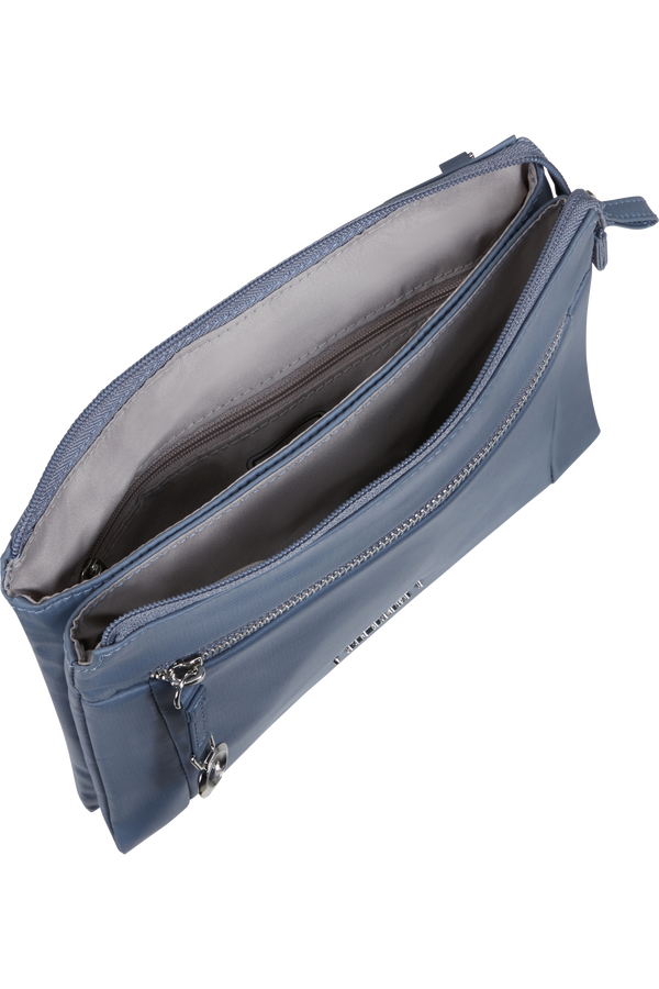 Samsonite Move Journey Mini Shoulder Bag 2 Compartments  Storm Blue