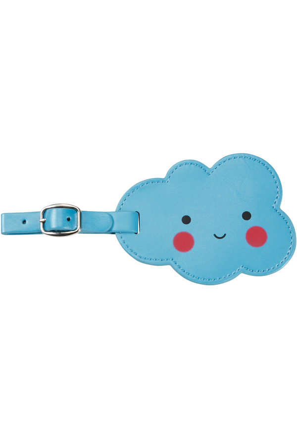 Samsonite Happy Sammies Luggage Tag Cloud  Happy Blue