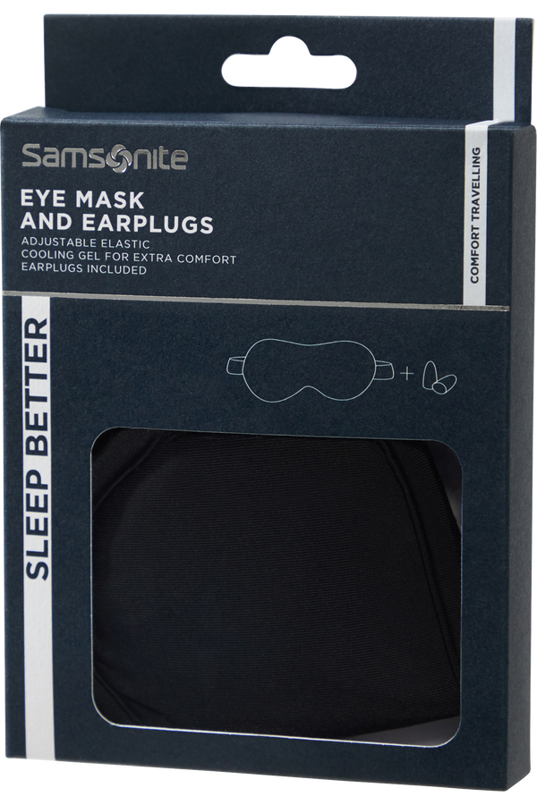 Samsonite Ta Revolution Eye Mask and Earplugs  Noir