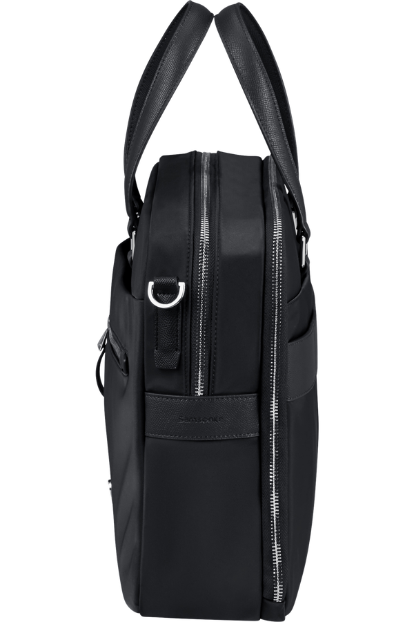 Samsonite Karissa Evo Bailhandle 15.6' 2 Comp  Schwarz Samsonite Karissa Evo Bailhandle 15.6' 2 Comp  Schwarz