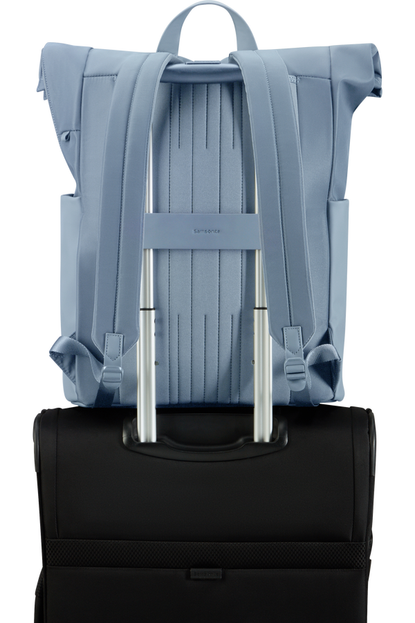 Samsonite 4Pack Laptop Rolltop Backpack 15.6'  Dusty Blue Samsonite 4Pack Laptop Rolltop Backpack 15.6'  Dusty Blue