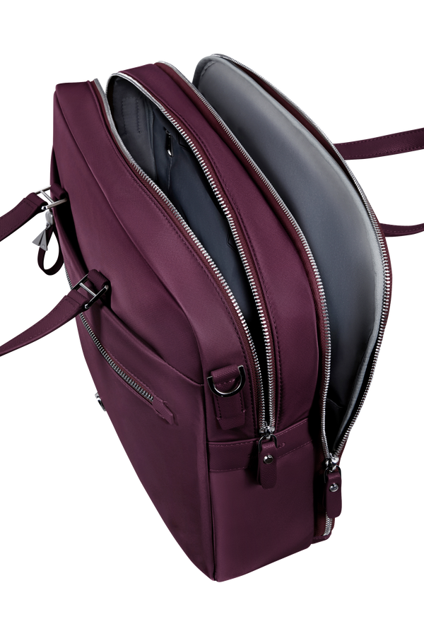 Samsonite Karissa Evo Bailhandle 15.6' 2 Comp  Bordeaux Samsonite Karissa Evo Bailhandle 15.6' 2 Comp  Bordeaux