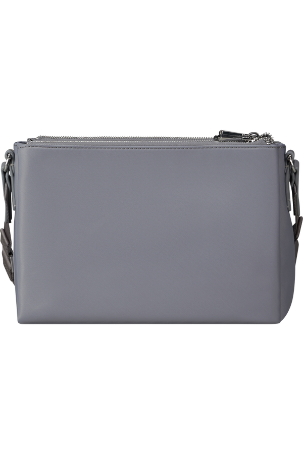 Samsonite Zalia 3.0 H.Shoulder Bag 3 Comp  Gris métal