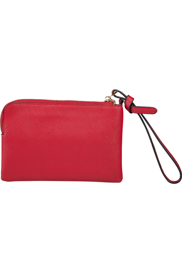 Samsonite My Samsonite Slg Flat Pouch 3CC  Tomato Red