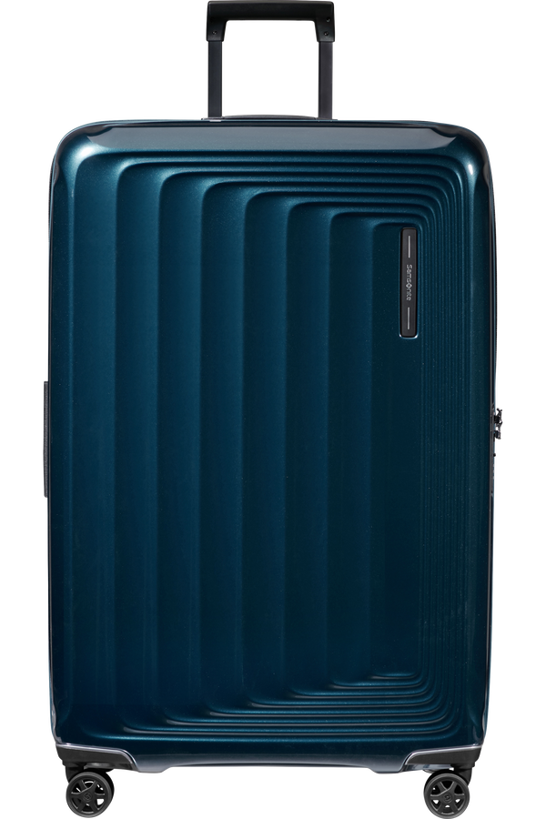 Samsonite Nuon Spinner Expandable 81cm  Metallic Dark Blue