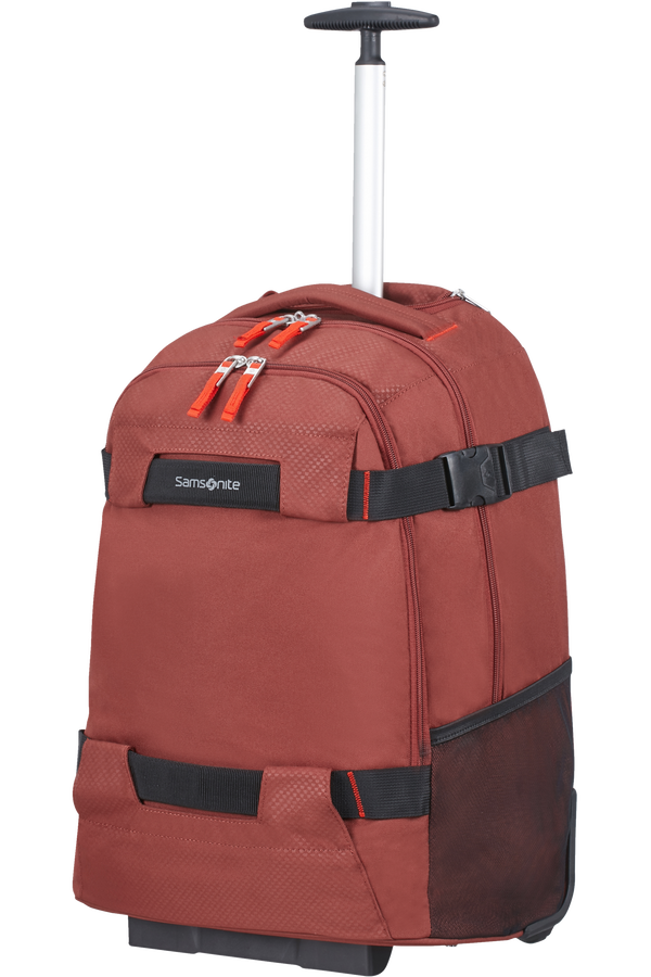 Samsonite Sonora Laptop Backpack with Wheels 55cm 17inch Barn Red
