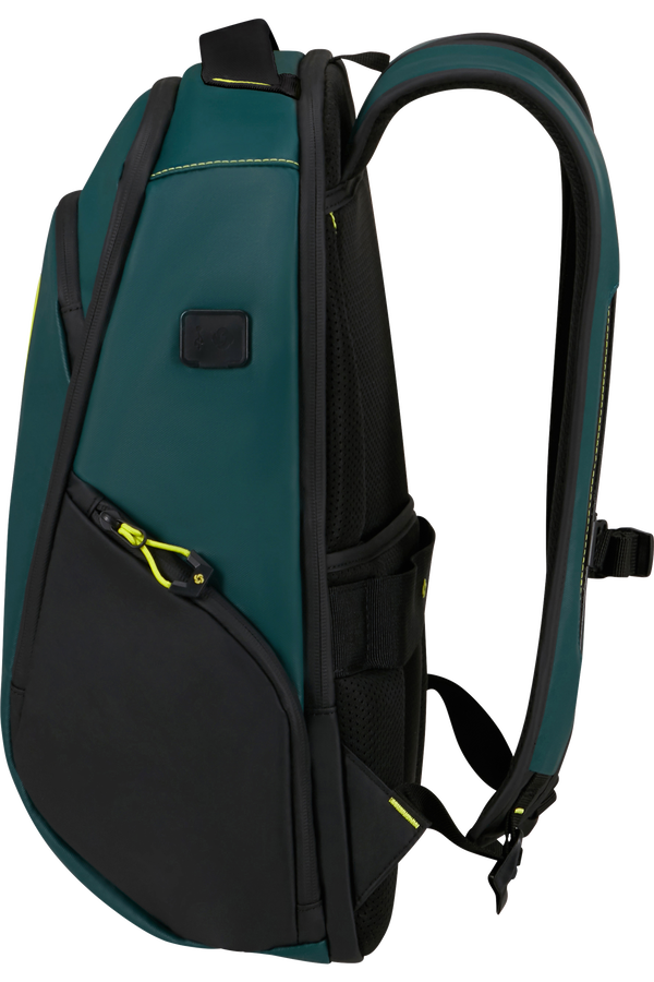 Samsonite Ecodiver URBAN LAP. BACKPACK M USB  Dark Teal/Lime