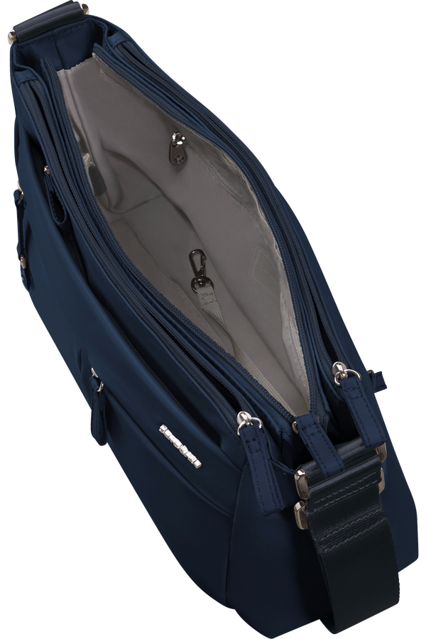 Samsonite Move 5.0 Horiz. Shoulder Bag + Flap  Bleu foncé Samsonite Move 5.0 Horiz. Shoulder Bag + Flap  Bleu foncé