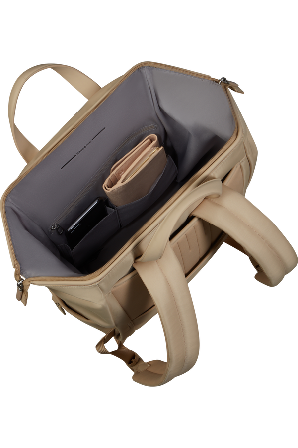 Samsonite 4Pack Laptop Squared Backpack 14.1'  Sand Samsonite 4Pack Laptop Squared Backpack 14.1'  Sand