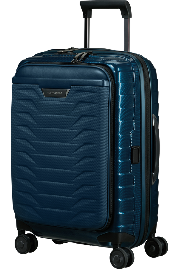 Samsonite Proxis Spinner Expandable Easy Access 55cm  Bleu pétrole