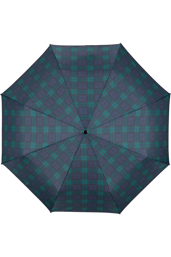 Samsonite Wood Classic S 3 Sect. Auto O/C Crook  Blue/Green Scottish Samsonite Wood Classic S 3 Sect. Auto O/C Crook  Blue/Green Scottish