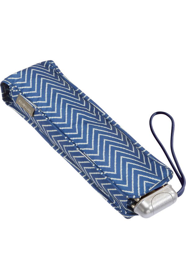 Samsonite Alu Drop S 3 Sect. Manual Flat  Geometric Blue Print Samsonite Alu Drop S 3 Sect. Manual Flat  Geometric Blue Print