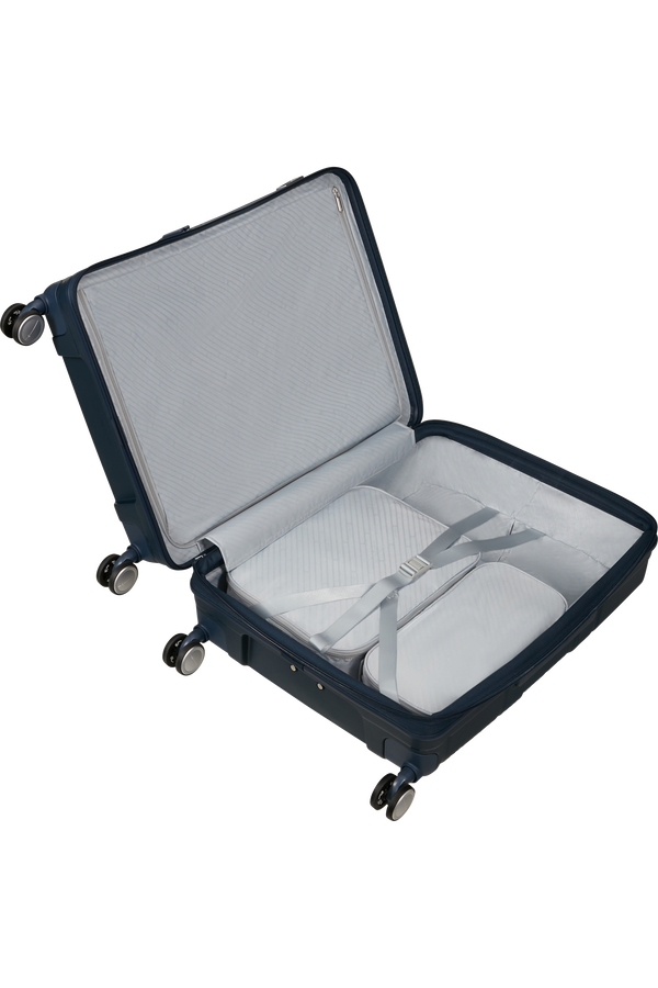 Samsonite Paralux Spinner Expandable Medium Sp 67cm  Bleu marine foncé