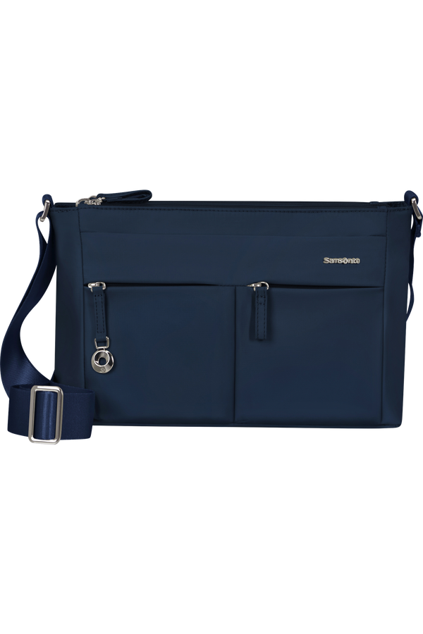 Samsonite Move 5.0 Horiz. Shoulder Bag + Flap  Bleu foncé Samsonite Move 5.0 Horiz. Shoulder Bag + Flap  Bleu foncé