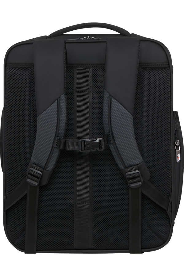 Samsonite Glazed Underseat Backpack M  Schwarz